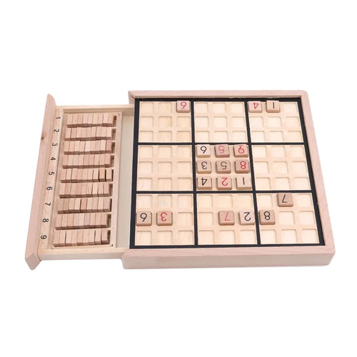Sudoku Crosswords Montessori Wooden Educational Digits Inference Logic