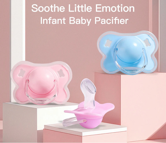 Butterfly Type Thumb Shape Toddlers Soothe Kids Newborn Baby Silicone