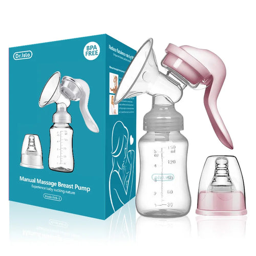 Nipple Manual Suction Milk Pump for Mom
