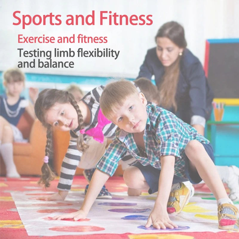 Twist Funny Family Body Twist Move Mat Board Game Party Fun