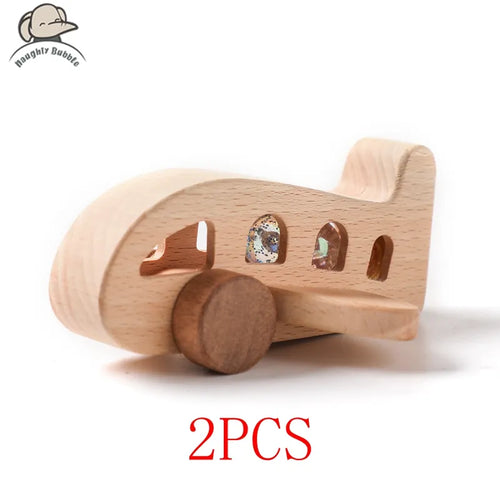 Wooden Train Montessori Baby Educational Toy