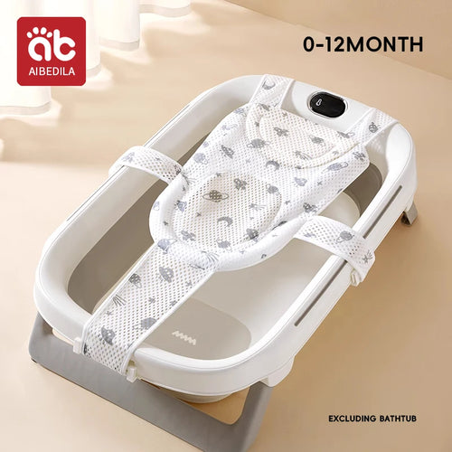 Newborn Adjustable Bathtub Pillow Seat Cushion Cross-shaped Anti-slip