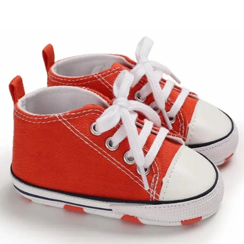 Boys Girls Classic Canvas Casual Sneakers Newborn First