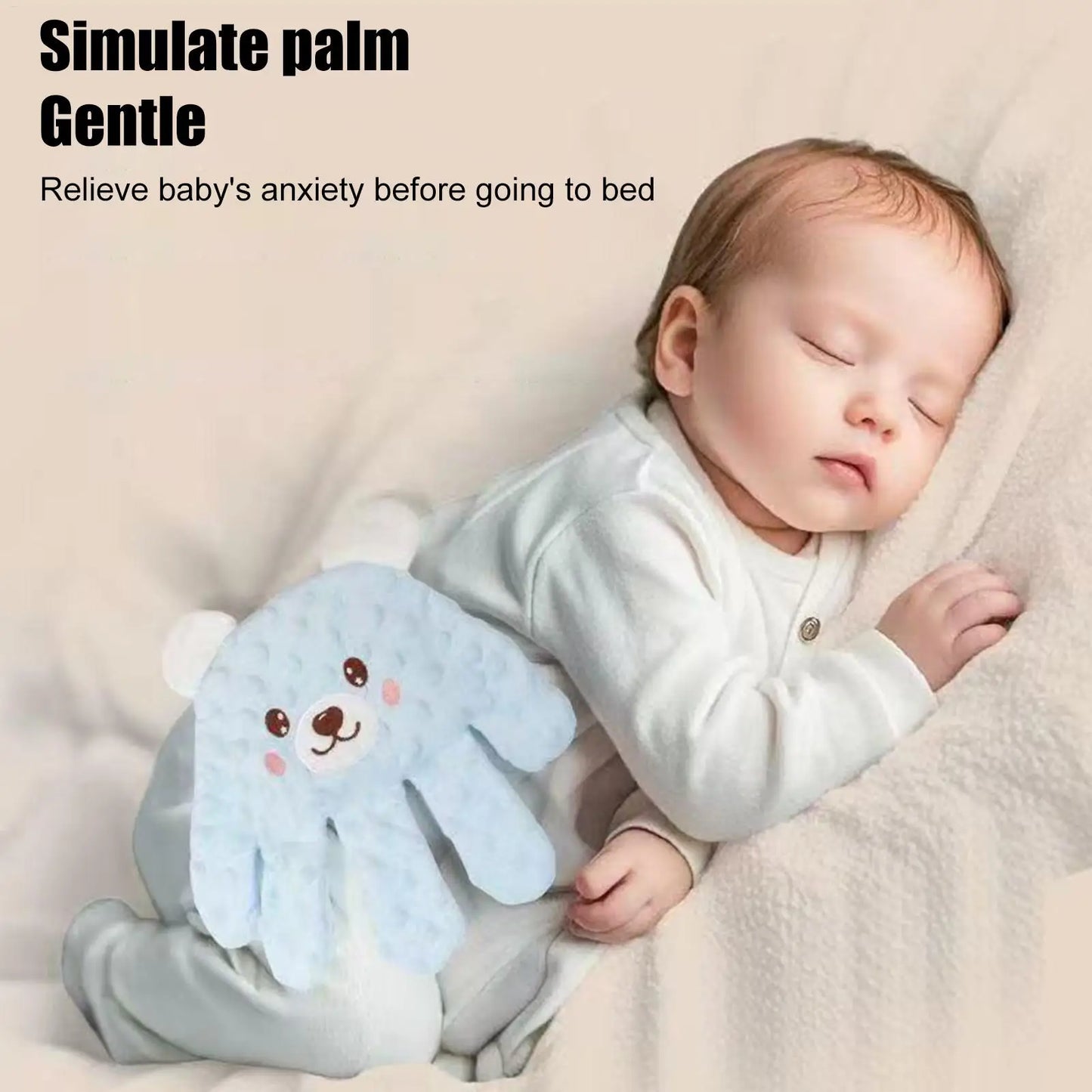 Adjustable Automatic Baby Patting Sleep Pillow Startle Prevention