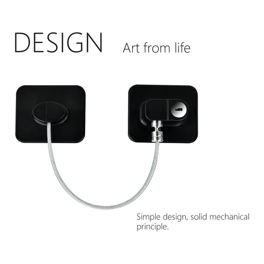 Child Safety Lock Window Refrigerator Opening Security Cable Door