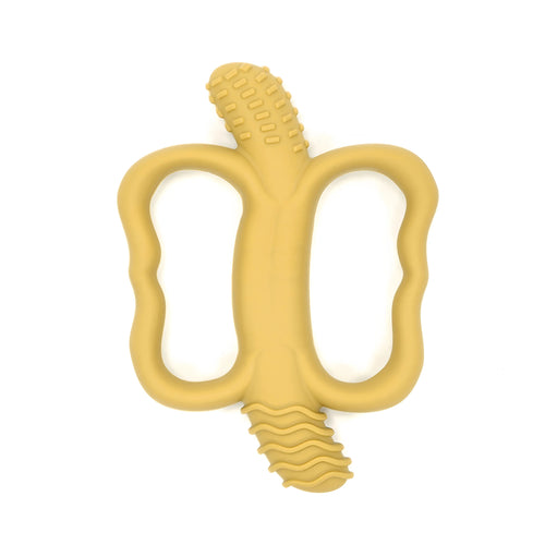 Banana Massaging Teether-Baby Teething Toys 3 Months and Up, Silicone