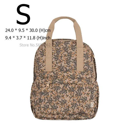 Solid Color with Design Backpack Parent-Child