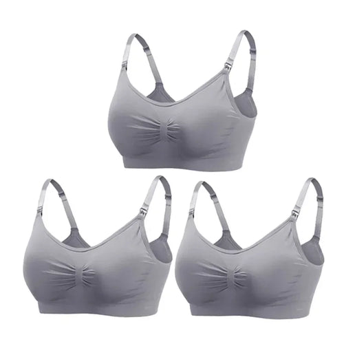 3PC/lot Breastfeeding Maternity Nursing Cotton Bras