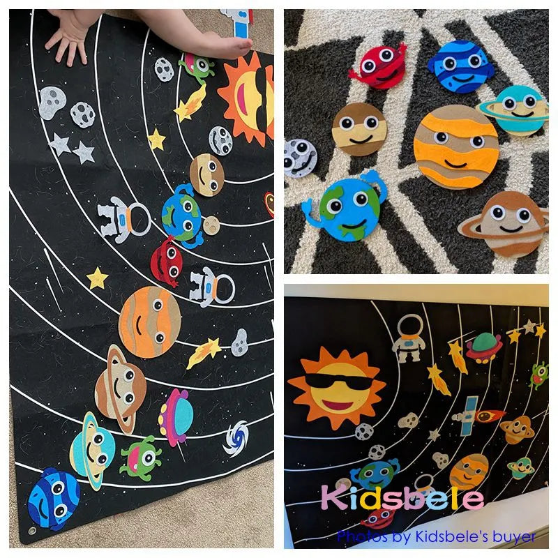Outer Space Felt Board