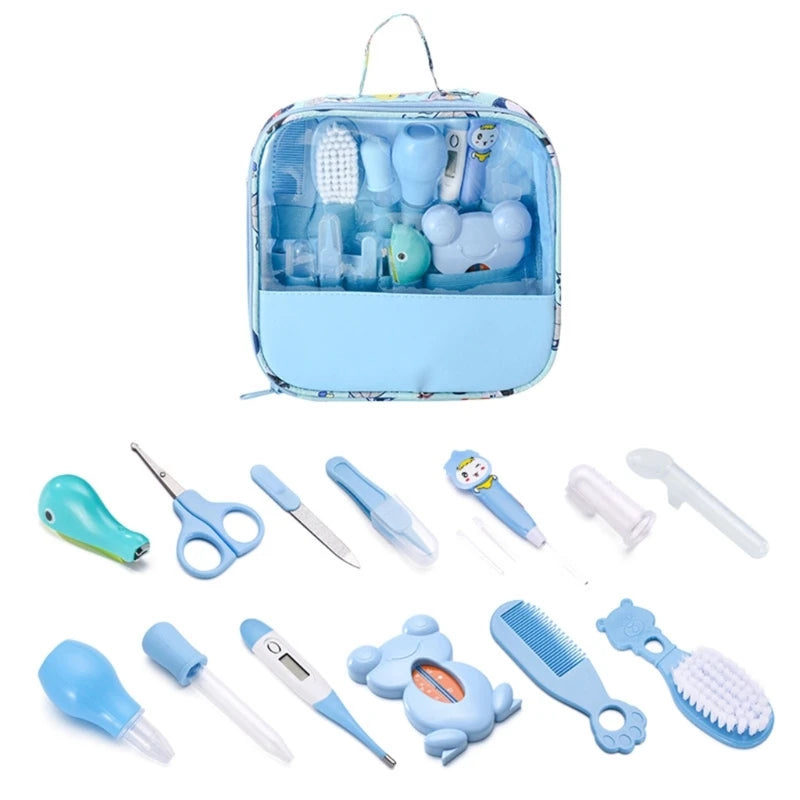 8/13Pcs/set Newborn Baby Care Kit Kid Toiletries Baby Kids Nail Hair