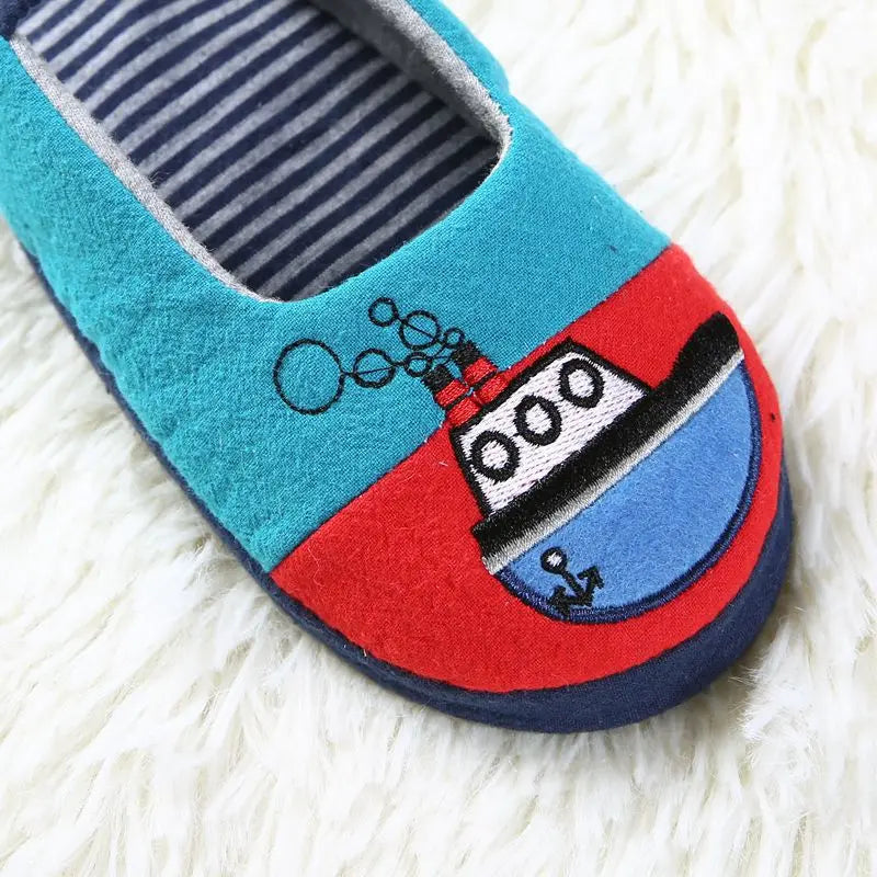 Fashion Spring Autumn Animal Kids Living House Shoes Children Boys