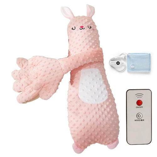 Baby Electric Soothing Palm Sleep Heated Pillow -Remote