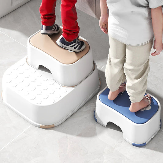 Kids Step Stool with Non-Slip Pads Living Room Furniture Children Safety Training Stool