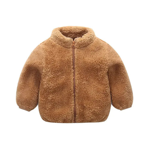 Kids Winter Coats 2024 New Children Outerwear Boy Warm Fleece Jacket