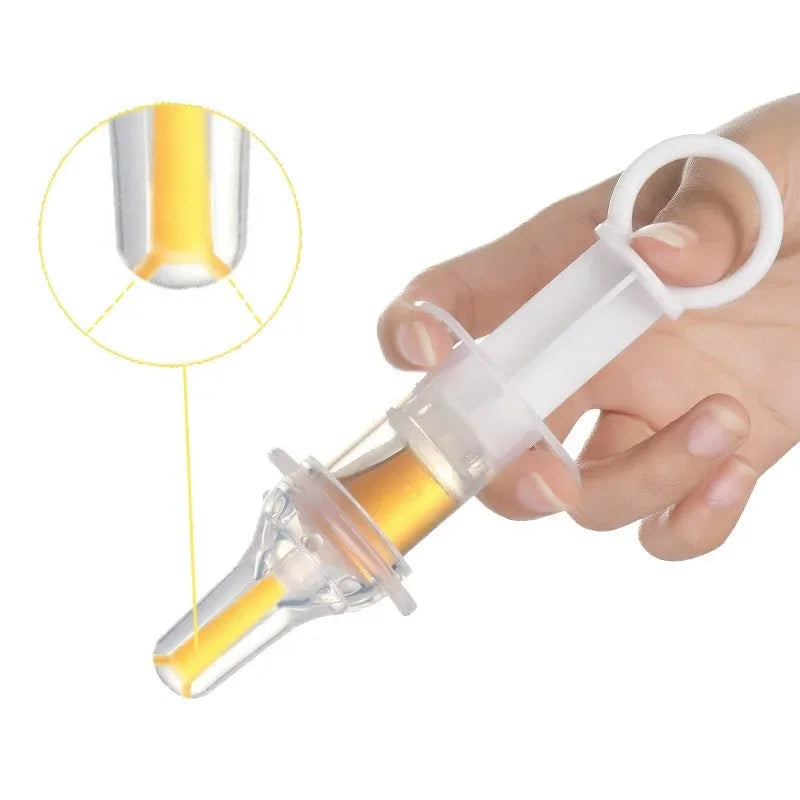Baby Syringe Shape Feeder Newborn Dropper Medicine Feeder Needle