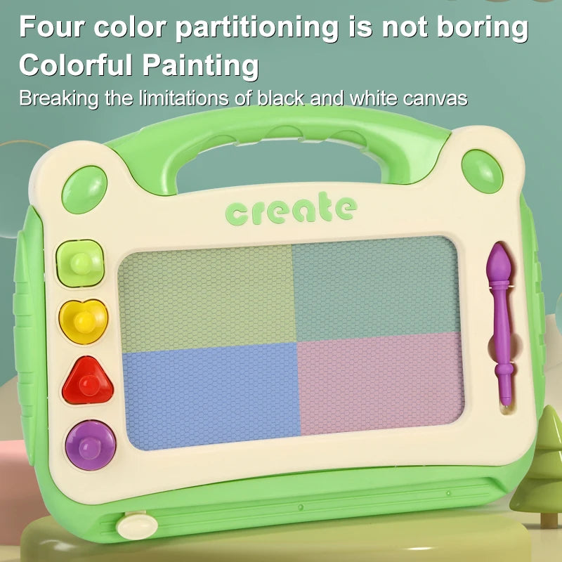 Children's Magnetic Drawing Board Color Puzzle Writing Board