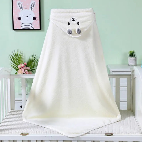 Baby Bath Towel Soft Warm Swaddle Wrap for Girl Boy