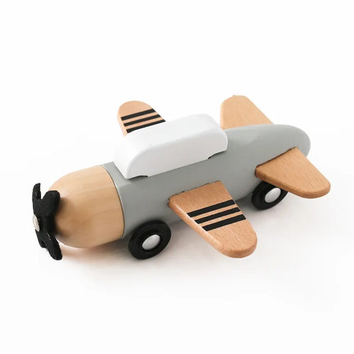 Wooden Train Montessori Baby Educational Toy