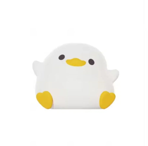 Cute Duck Led Night Light USB Rechargeable Silicone Lamp
