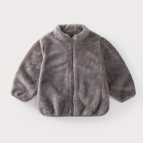 Kids Winter Coats 2024 New Children Outerwear Boy Warm Fleece Jacket