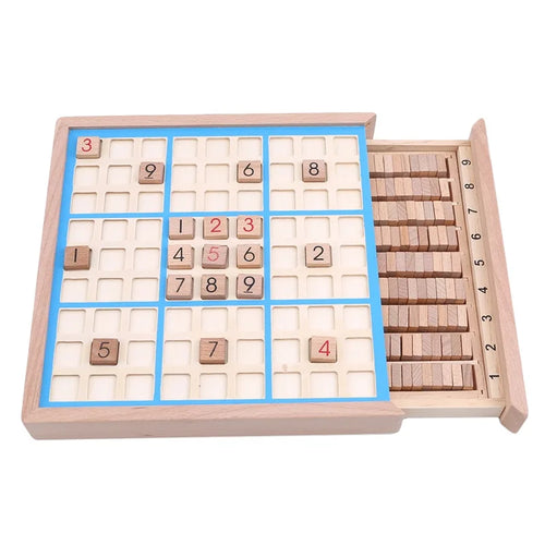 Sudoku Crosswords Montessori Wooden Educational Digits Inference Logic