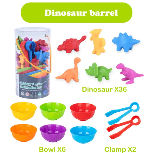 Colorful Animal Series Children's Early Education Toys