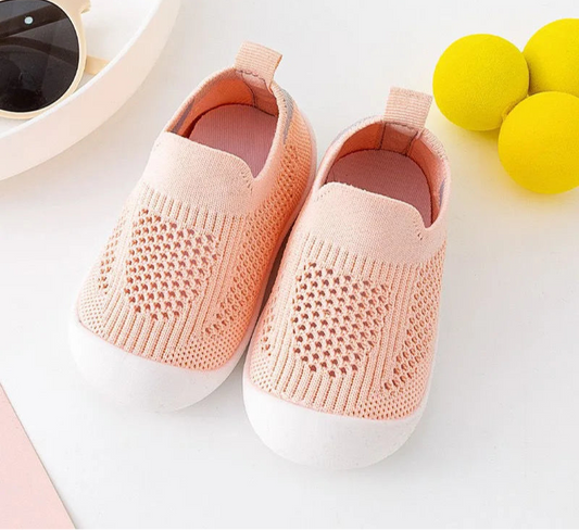 Baby Girl Soft Sole Mesh Shoes