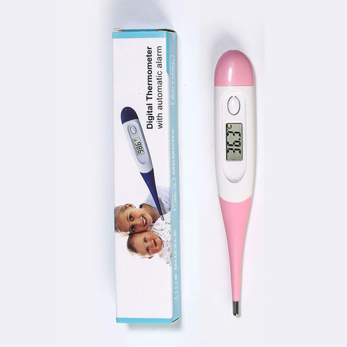 Electronic Digital Thermometer Soft Head Home First Aid Kit