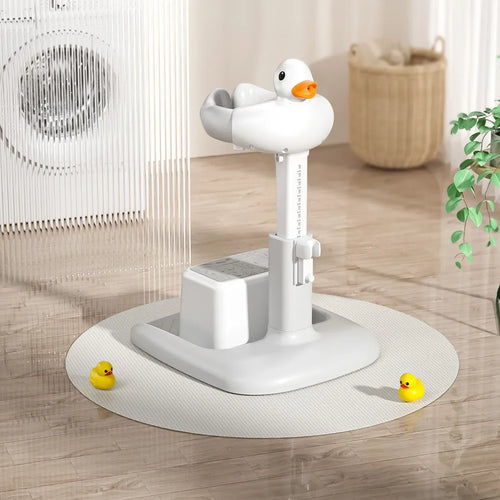Portable Non-slip Duck Shaped Baby Racks Shower Helper Handle