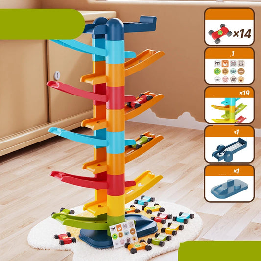 Children's Games Gliding Track Car 2 to 5 Years Toy