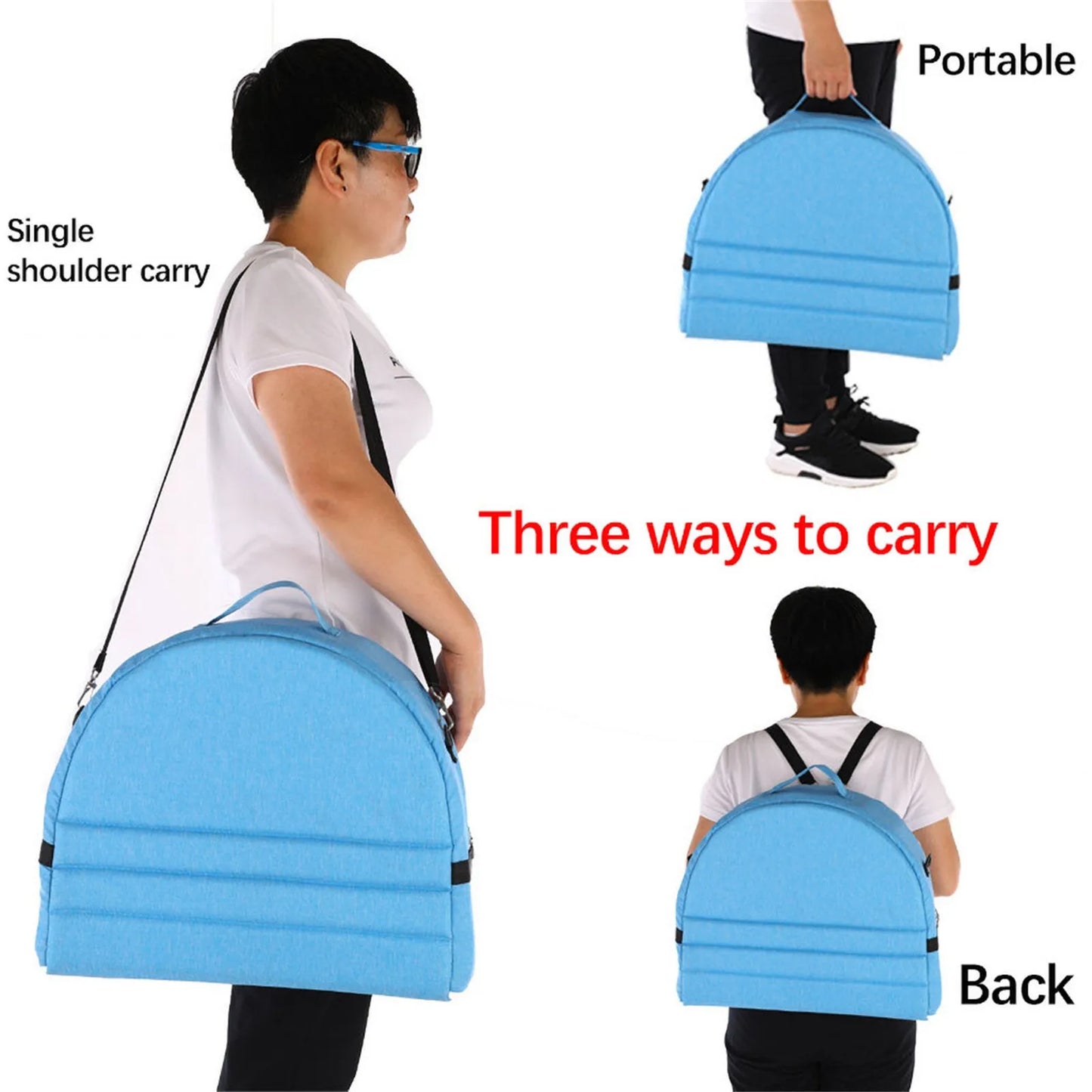 Baby Bed Folding Portable Baby Crib with Net and Awning Baby Nest