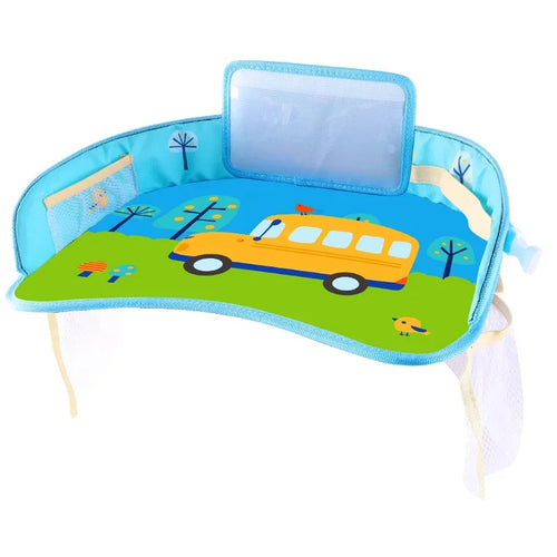 Kids Travel Car Seat Activity and Play Tray Organizer