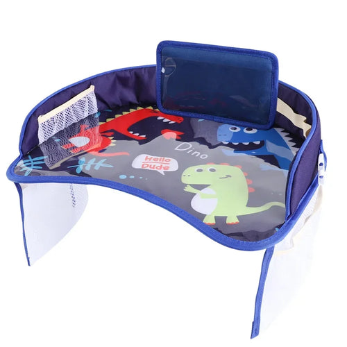 Kids Travel Car Seat Activity and Play Tray Organizer