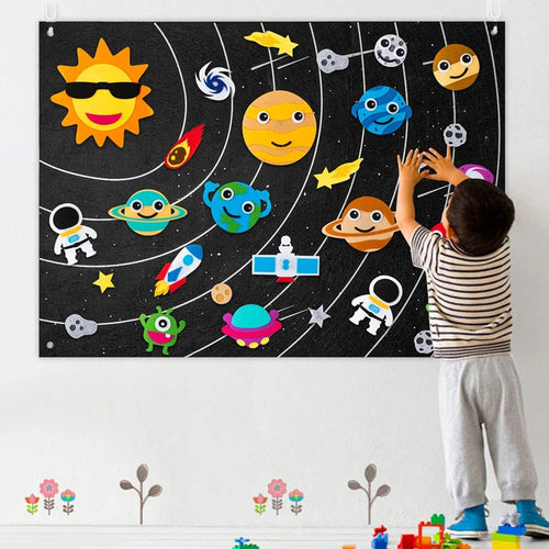 Outer Space Felt Board