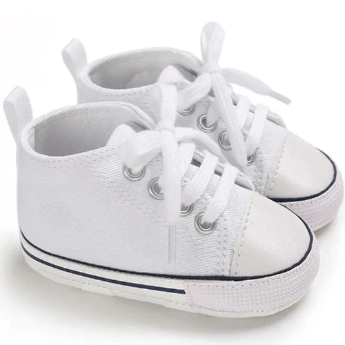 Boys Girls Classic Canvas Casual Sneakers Newborn First