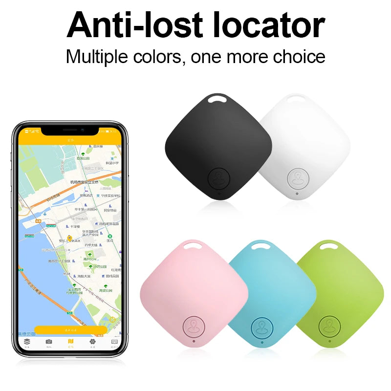 Mini Portable Finder Bluetooth Rhombus Anti-Lost Device