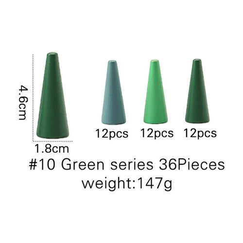 Rainbow Wooden Montessori Creative Loose Parts Toys