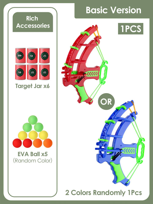 Montessori Throw Sport Slingshot Target Sticky Ball Dartboard