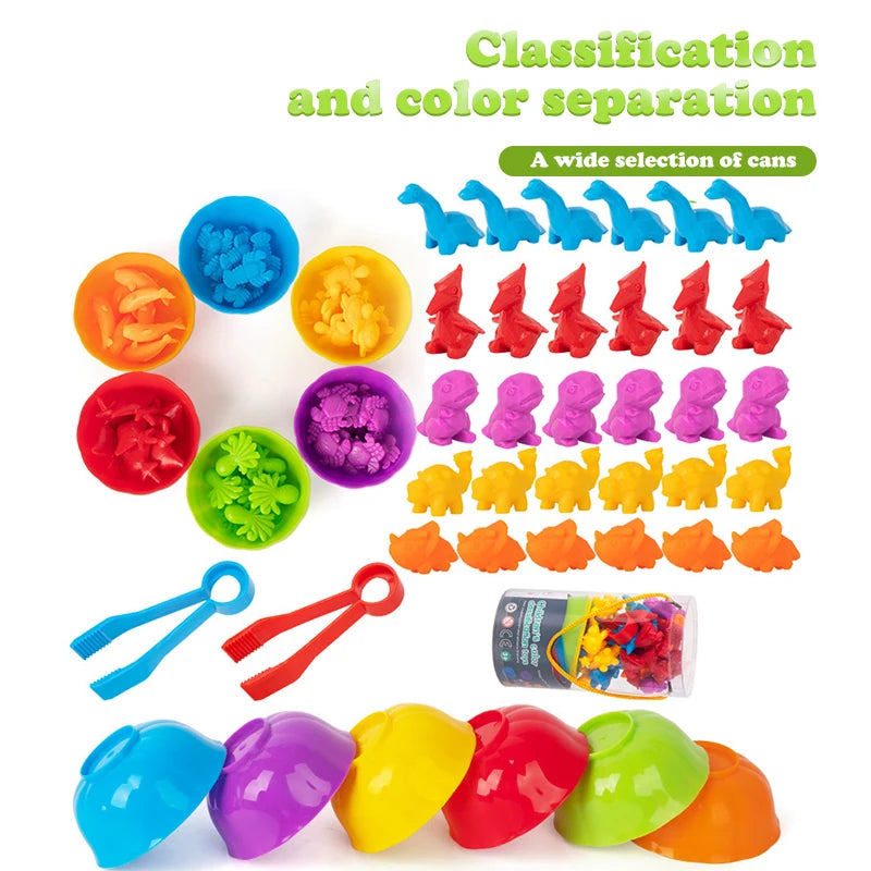 Colorful Animal Series Children's Early Education Toys