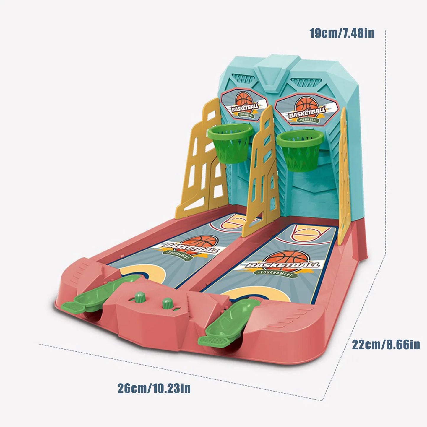 Finger Basketball Shooting Toy,Fingertip Basketball Double Shot