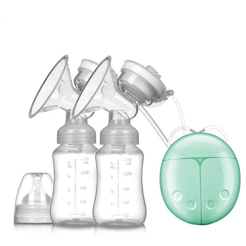 Double Electric Breast Pumps Powerful Nipple Suction USB
