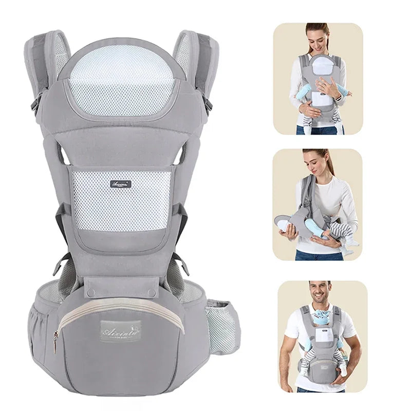 Ergonomic Baby Carrier Backpack Infant Baby Hipseat Carrier Front