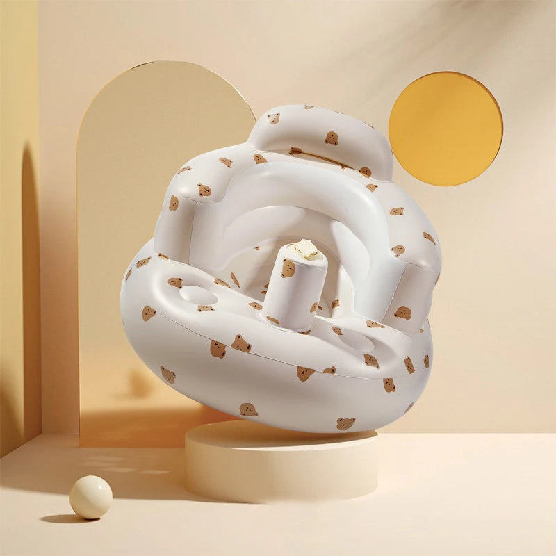 Baby Inflatable Puff Portable Chairs PVC