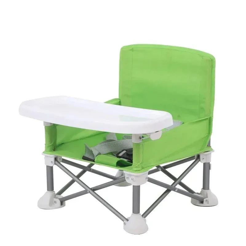 Aluminium Alloy Foldable Portable Compact Baby Chair With Safe Belt