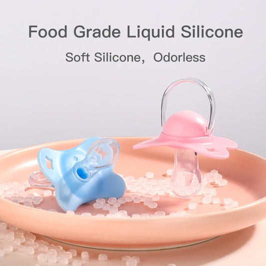 Butterfly Type Thumb Shape Toddlers Soothe Kids Newborn Baby Silicone