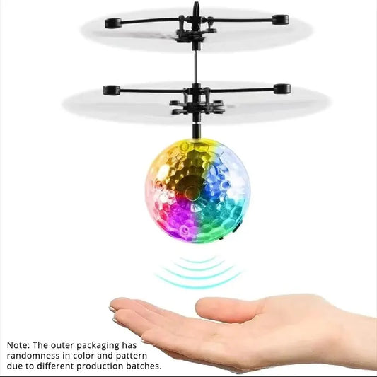 LED Light Suspension Crystal Ball Infrared Induction RC Gesture
