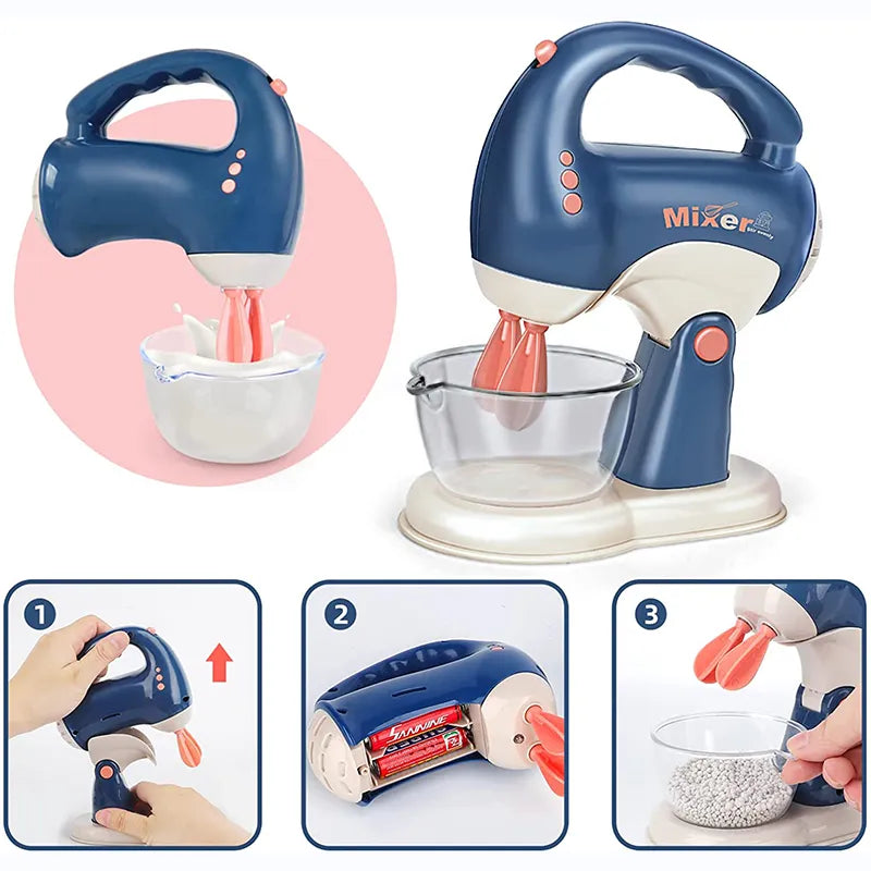 Mini Household Appliances Kitchen Toys, Pretend Play Set