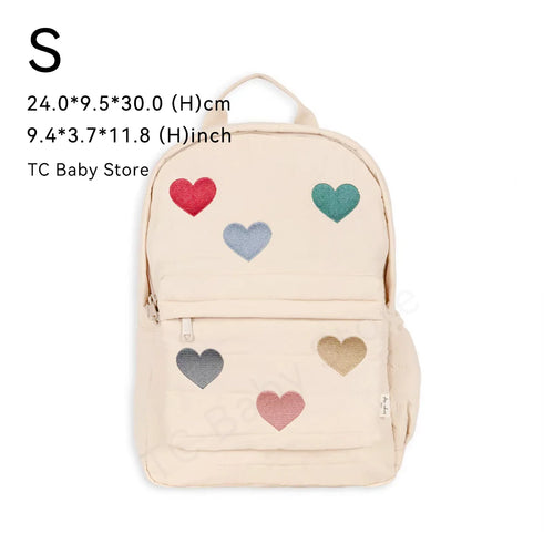 Solid Color with Design Backpack Parent-Child