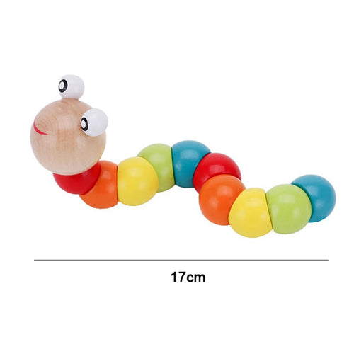 Kids Montessori Wooden Toys Macaron Blocks Learning Toy Baby Music