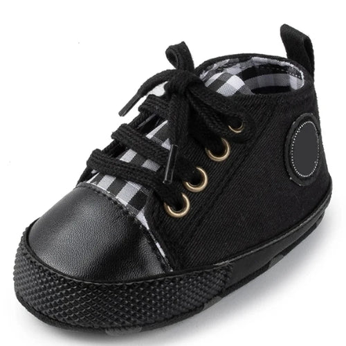 Boys Girls Classic Canvas Casual Sneakers Newborn First